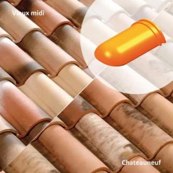 Terreal Tuiles About Faîtière Ronde à Emboîtement (392XG)