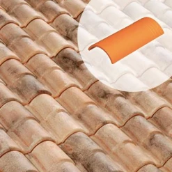 Terreal Tuiles Arêtier 3 Au Ml 336XT