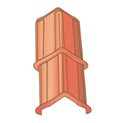 Terreal Tuiles Arêtier Large à Emboîtement 32XL 2 Terreal Tuiles Arêtier Large à Emboîtement 32XL - Image 2