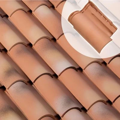 Monier Tuiles Tuile Galléane 10 Terre Cuite Grand Moule Fort Galbe - Aurore 1 Monier Tuiles Tuile Galléane 10 Terre Cuite Grand Moule Fort Galbe - Aurore