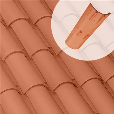 Tuiles Tuile Canal 50/21 à Talon TEJAS BORJA - Rouge 1 Tuiles Tuile Canal 50/21 à Talon TEJAS BORJA - Rouge