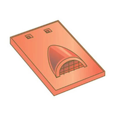 Terreal Tuiles Tuile Châtière + Grille (613XLP) 2 Terreal Tuiles Tuile Châtière + Grille (613XLP) - Image 2