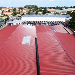 Bacacier Plaque De Couverture Profil De Couverture Métallique Coveo 3.45 - Gris Anthracite RAL 7016 - 3000MM X 1000MM -Tuile Soldes Magasin coveo2