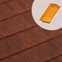 Terreal Tuiles Demi-tuile Giverny PV