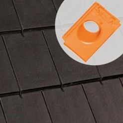 Terreal Tuiles Tuile à Douille La Gauloise - Diam.100 Mm