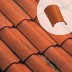 Edilians Tuiles Faîtière/arêtier Conique à Emboîtement