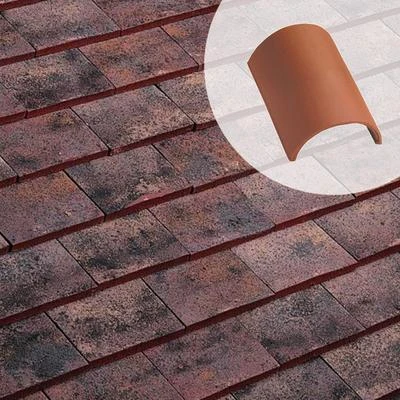 Edilians Tuiles Tuile Faîtière 1/2 Ronde à Emboîtement 711 1 Edilians Tuiles Tuile Faîtière 1/2 Ronde à Emboîtement 711