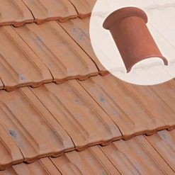 Edilians Tuiles Faîtière à Bourrelet / à Emboîtement 715