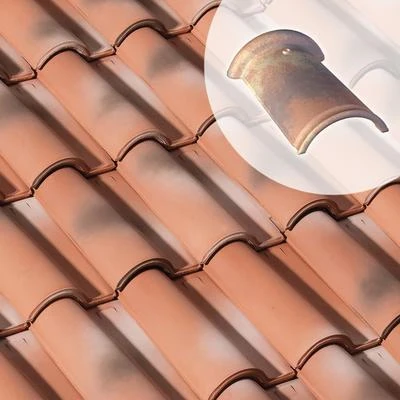 Monier Tuiles Faîtière/arêtier 1/2 Ronde - AM131 1 Monier Tuiles Faîtière/arêtier 1/2 Ronde - AM131