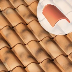 Monier Tuiles Faîtière/arêtier à Emboîtement De 33 (AR136)