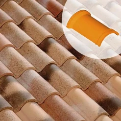 Terreal Tuiles Faîtière Ronde Ventilée 31XG