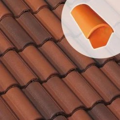 Monier Tuiles Faîtière D'about De 42 - Fin (DY041)