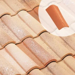 Edilians Tuiles Faîtière à Sec Sans Emboîtement