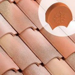 Edilians Tuiles Fronton Croix Occitane