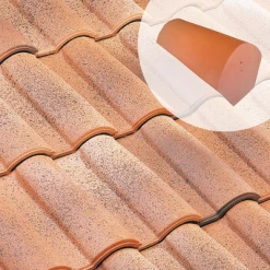 Tegulys Tuiles Fronton P/ Faîtière à Sec FR10