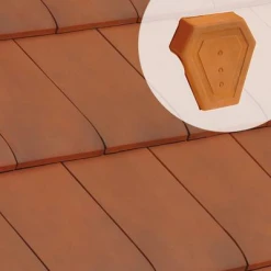 Edilians Tuiles Fronton De Rive Universelle 1080