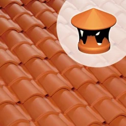 Terreal Tuiles Lanterne 642XT - Diam. 130 Mm