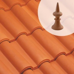 Edilians Tuiles Poinçon Pointe élancée Sud 987