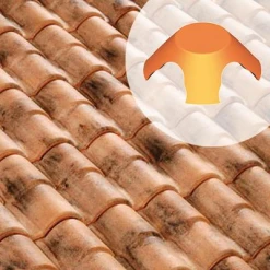 Terreal Tuiles Porte Poinçon 4 Branches 488XT