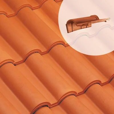 Edilians Tuiles Rive à Rabat Gauche à Emboîtement ROMANE 1 Edilians Tuiles Rive à Rabat Gauche à Emboîtement ROMANE