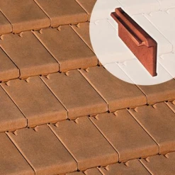 Monier Tuiles Rive à Rabat Droite - AR032