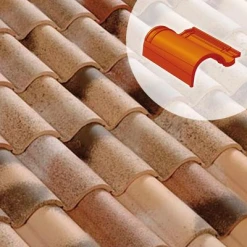 Terreal Tuiles Rive à Rabat Gauche DC12 (6DG)