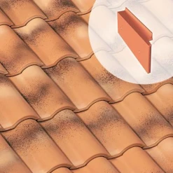 Monier Tuiles Rive à Rabat Gauche GALLO ROMANE (GL031)