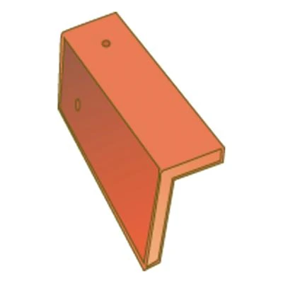 Terreal Tuiles Rive à Rabat Gauche Périgord - 201PG 2 Terreal Tuiles Rive à Rabat Gauche Périgord - 201PG - Image 2