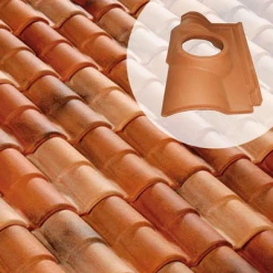 Tegulys Tuiles Tuile à Douille - Diam.130 Mm (DO02)