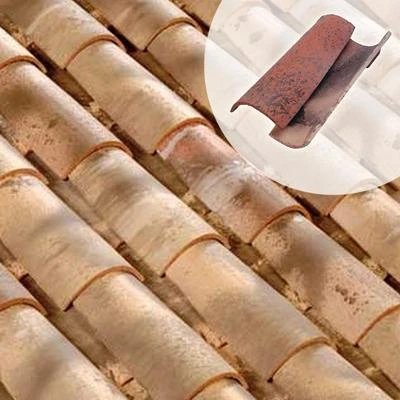 Terreal Tuiles Tuile Canal LANGUEDOCIENNE à Talon Pressée De Courant, Dessous (75CL) 1 Terreal Tuiles Tuile Canal LANGUEDOCIENNE à Talon Pressée De Courant, Dessous (75CL)