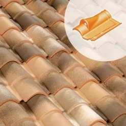 Terreal Tuiles Tuile Chatière Romane Azur 61RZ