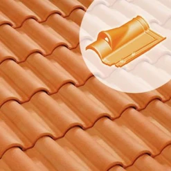 Terreal Tuiles Tuile Chatière Romane Évolution