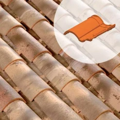 Terreal Tuiles Tuile 3/4 Pureau DCL