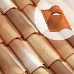 Edilians Tuiles Tuile à Douille CANAL S - Diam.160 Mm (112.32)