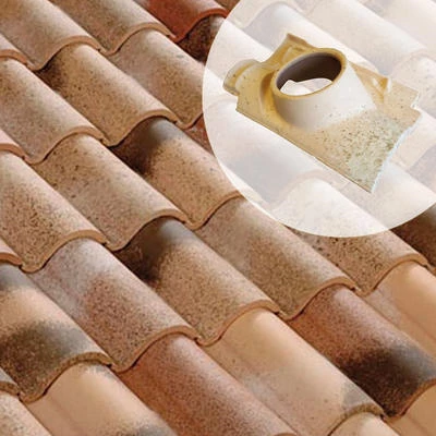 Tegulys Tuiles Tuile à Douille - Diam.150 Mm (DO08) 1 Tegulys Tuiles Tuile à Douille - Diam.150 Mm (DO08)