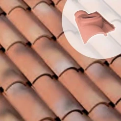 Monier Tuiles Tuile à Douille GALLEANE 10 - Diam. 100 Mm (GS112)