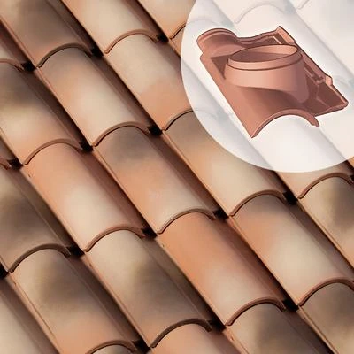 Monier Tuiles Tuile à Douille GALLÉANE 12 - Diam. 150 Mm (GT115) 1 Monier Tuiles Tuile à Douille GALLÉANE 12 - Diam. 150 Mm (GT115)