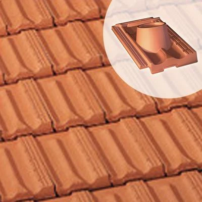 Monier Tuiles Tuile à Douille Marseille - Diam. 120 Mm 1 Monier Tuiles Tuile à Douille Marseille - Diam. 120 Mm