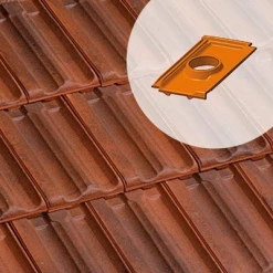 Terreal Tuiles Tuile à Douille Univ. 635XLQ - Diam.100 Mm