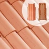 Biobric Tuiles Tuile Canal Terre Cuite Multi'fix Tegula 46 - Rouge