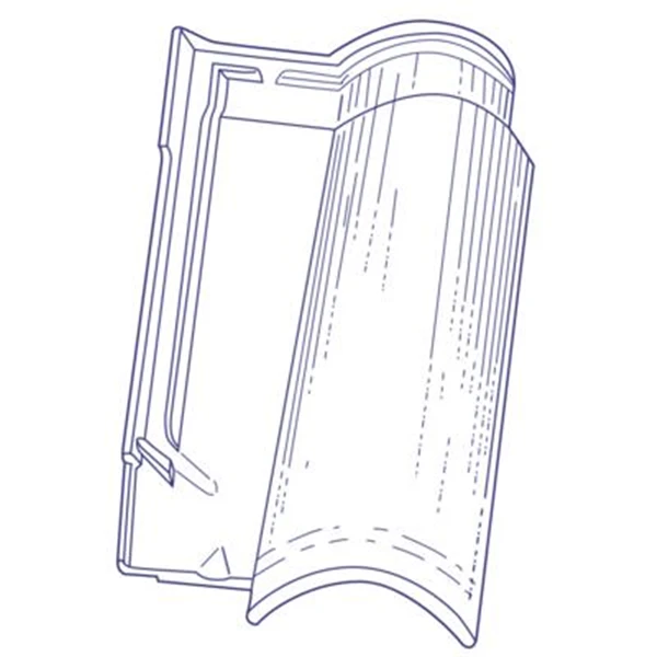 La Rochère Tuiles Verre-tuile Omega 10 1 La Rochère Tuiles Verre-tuile Omega 10