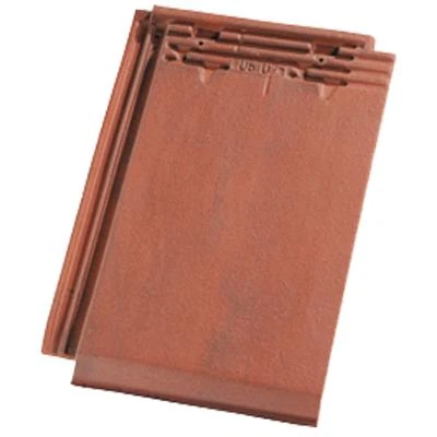 Edilians Tuiles Tuile Alpha 10 Double Emboîtement Pureau Plat - Rouge Nuancé 2 Edilians Tuiles Tuile Alpha 10 Double Emboîtement Pureau Plat - Rouge Nuancé - Image 2